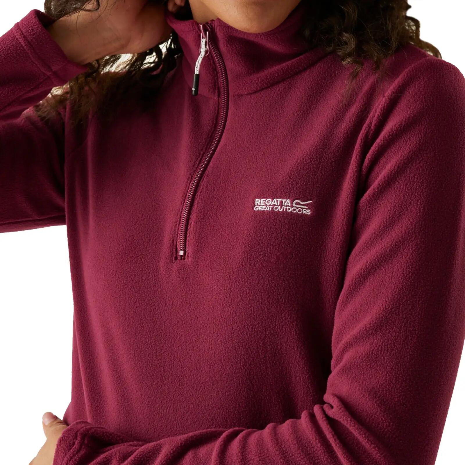 Fleecepullover wärmend weich Damen - Halfzip Sweethart 4/7