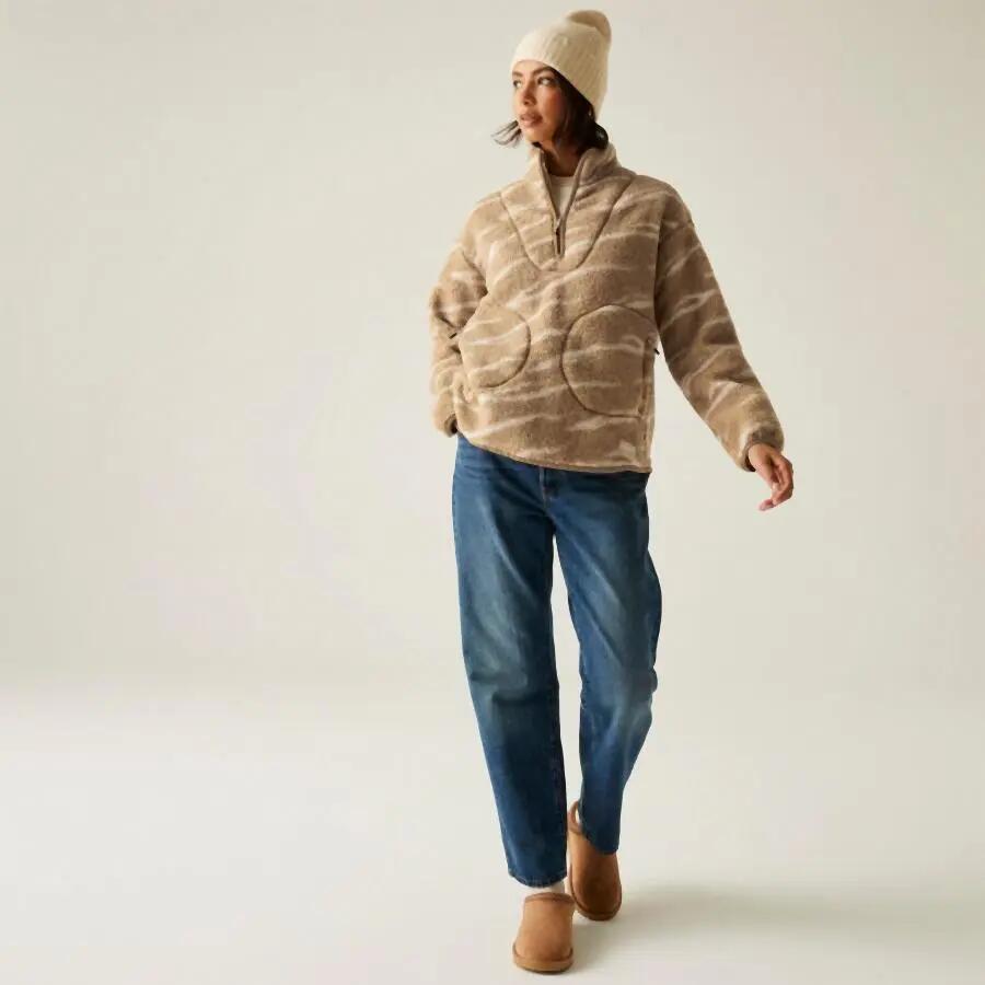 Pile donna con mezza zip Regatta Frankie Borg 7/7