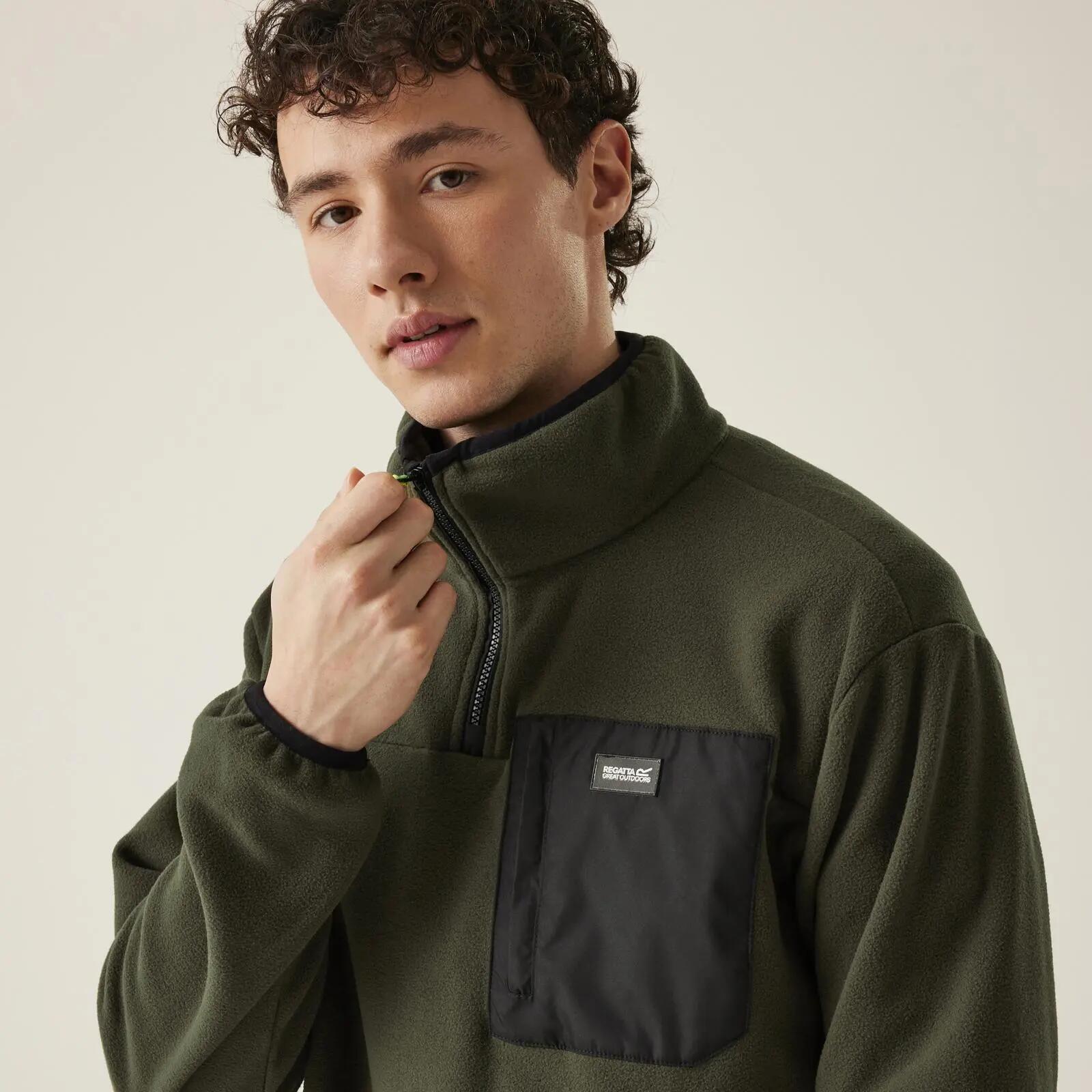 Herren Wandern Fleece - Frankie Half Zip 4/7