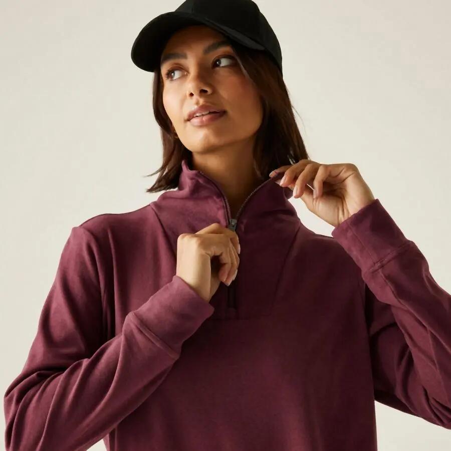 Fleece met halve rits voor dames Regatta Demmi 6/7