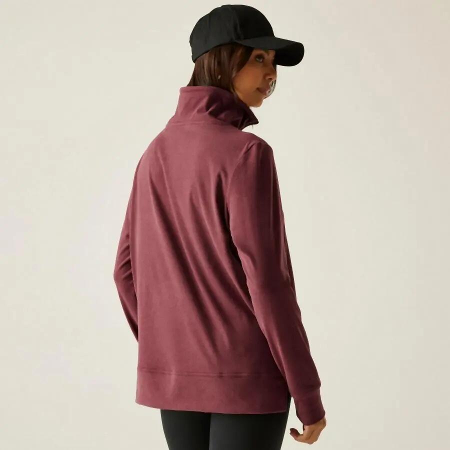 Fleece met halve rits voor dames Regatta Demmi 5/7