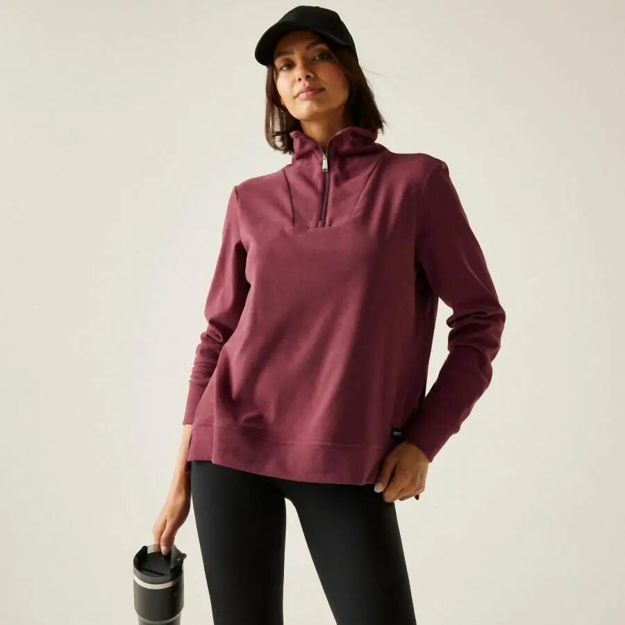 Fleece met halve rits voor dames Regatta Demmi 3/7