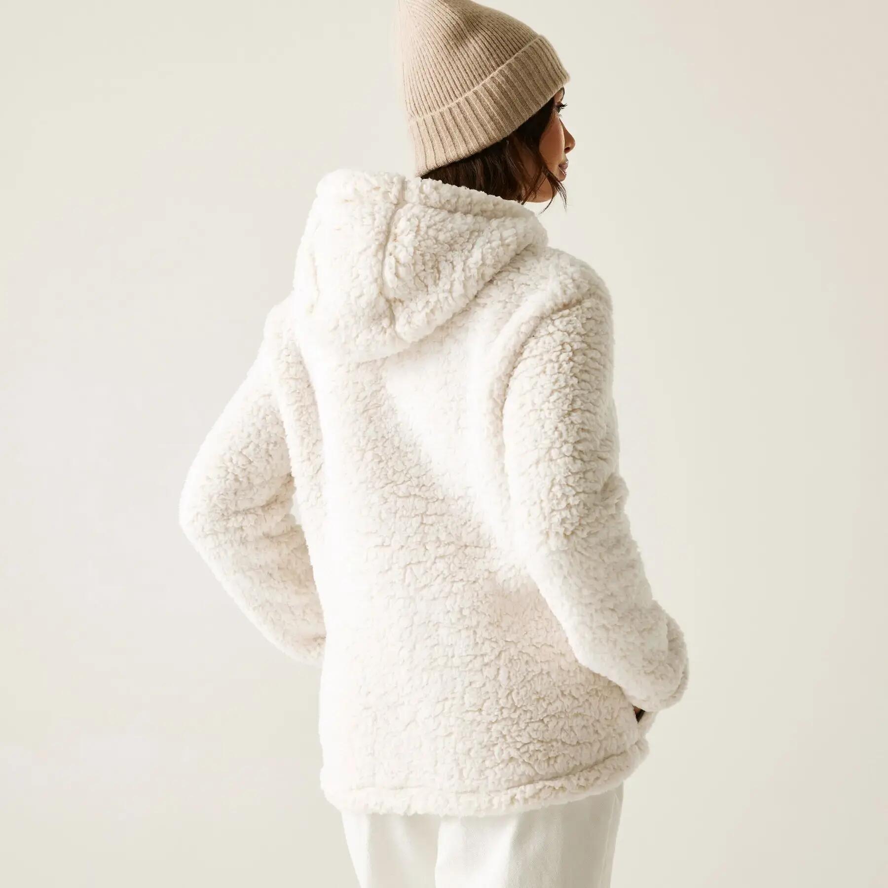 Dames fleece met capuchon en volledige rits Regatta Orielle 4/7