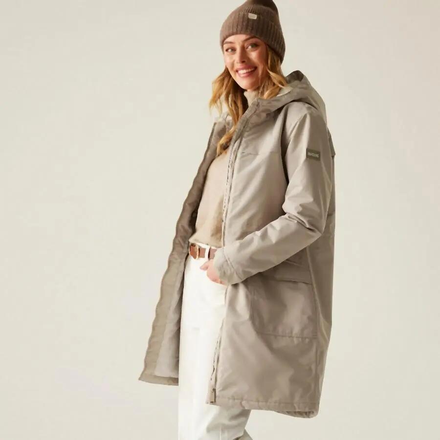 Chubasquero senderismo mujer impermeable insulated Regatta Romine II 6/7