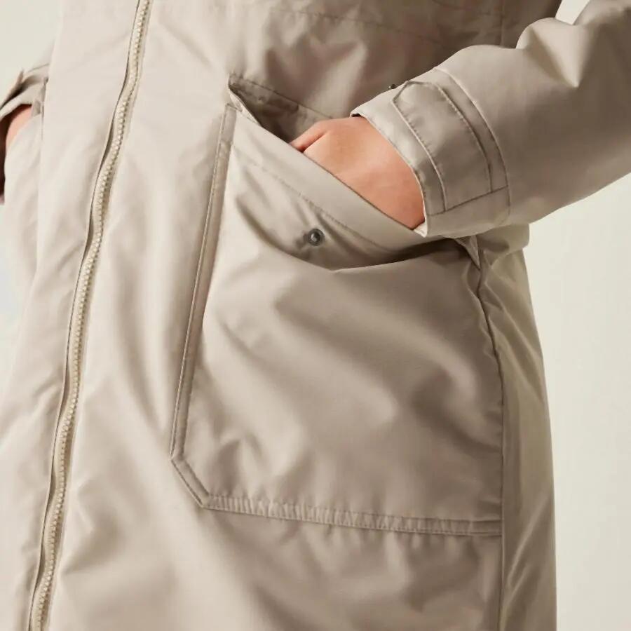 Chubasquero senderismo mujer impermeable insulated Regatta Romine II 2/7
