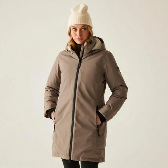 Veste imperméable femme Regatta Marron