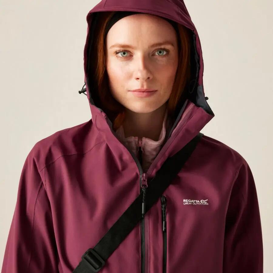Veste Légère Imperméable Regatta "Women's Birchdale II" 36 Bordeaux 5/7