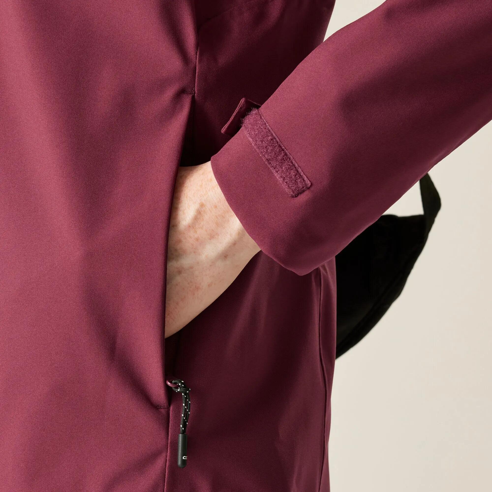 Veste Légère Imperméable Regatta "Women's Birchdale II" 36 Bordeaux 7/7