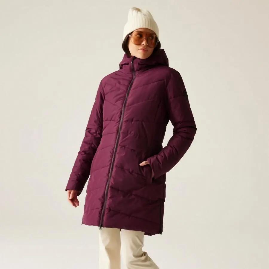 Striking waterdichte isolerende gewatteerde jas voor dames 6/8