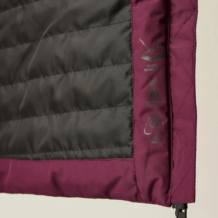 Striking waterdichte isolerende gewatteerde jas voor dames 4/8