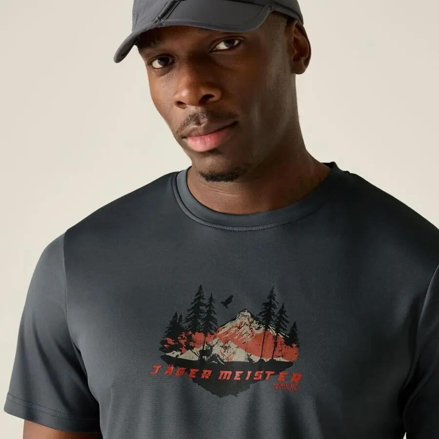 T-Shirt Regatta Fingal Slogan 4/5