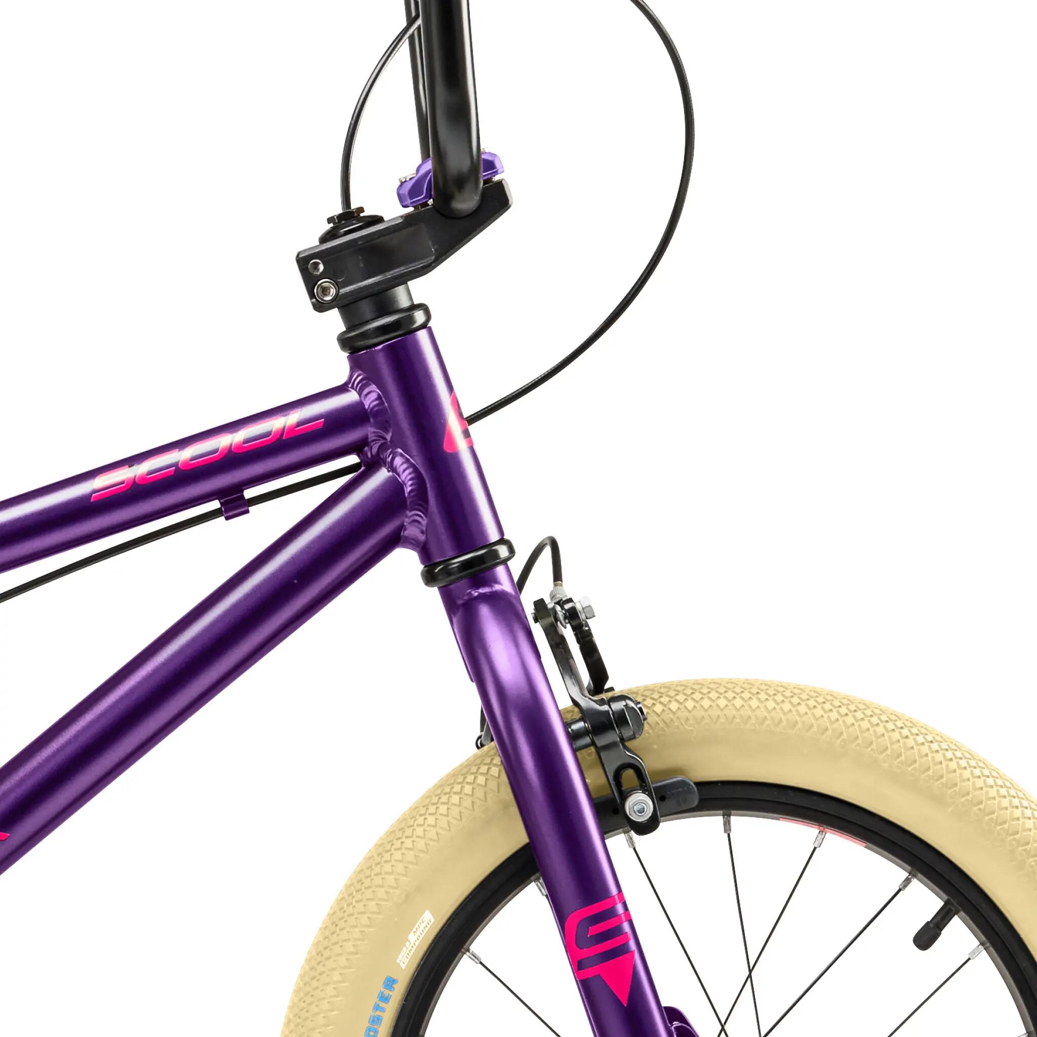 XtriX mini, bicicleta infantil de 16 pulgadas, 1 velocidad, morado/rosa, 100–115 2/7