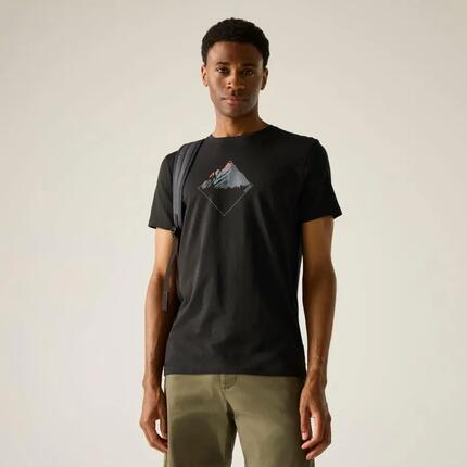 T-shirt graphique à manches courtes pour homme