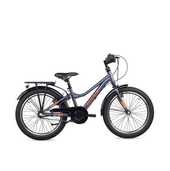 troX 26, MTB Kinderfahrrad, 3-Gang, Dunkelgrau/Orange, 140–160 cm