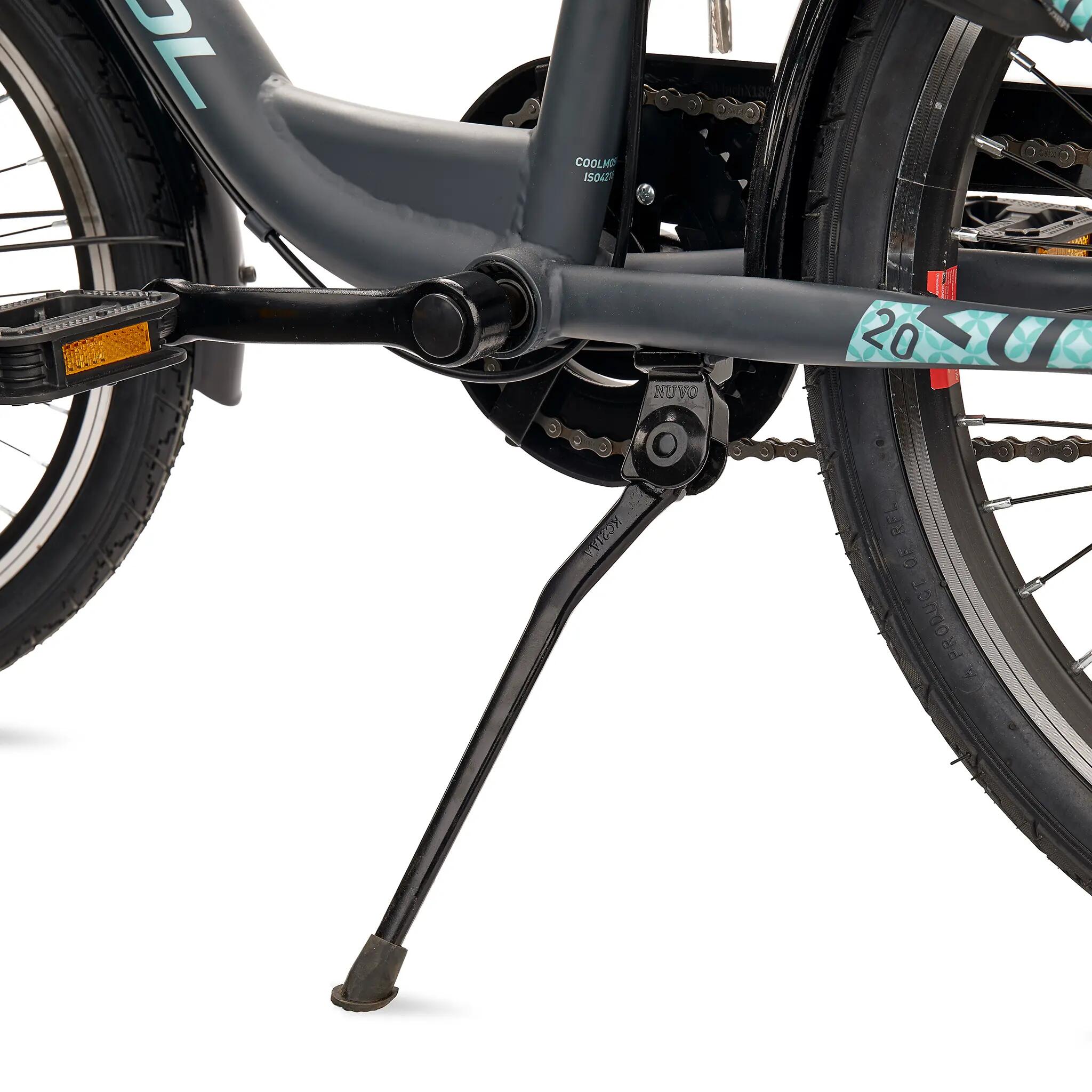 chiX, 20 Zoll Kinderfahrrad, 3-Gang, Türkis, 115–130 cm, 6–9 Jahre 4/8