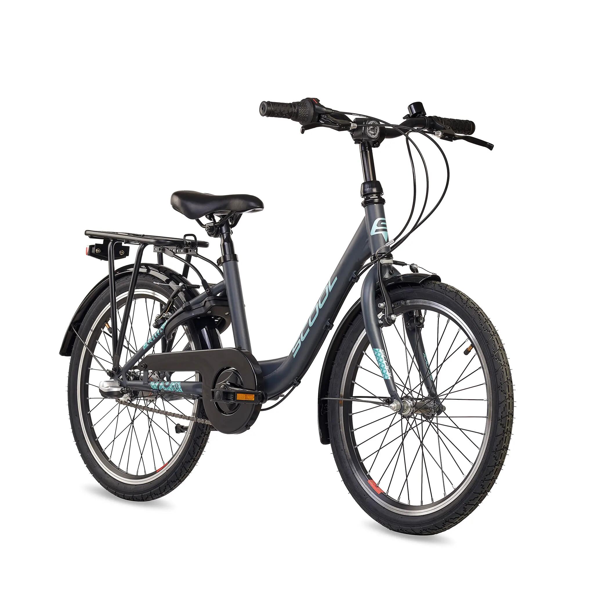 chiX, 20 Zoll Kinderfahrrad, 3-Gang, Türkis, 115–130 cm, 6–9 Jahre 2/8