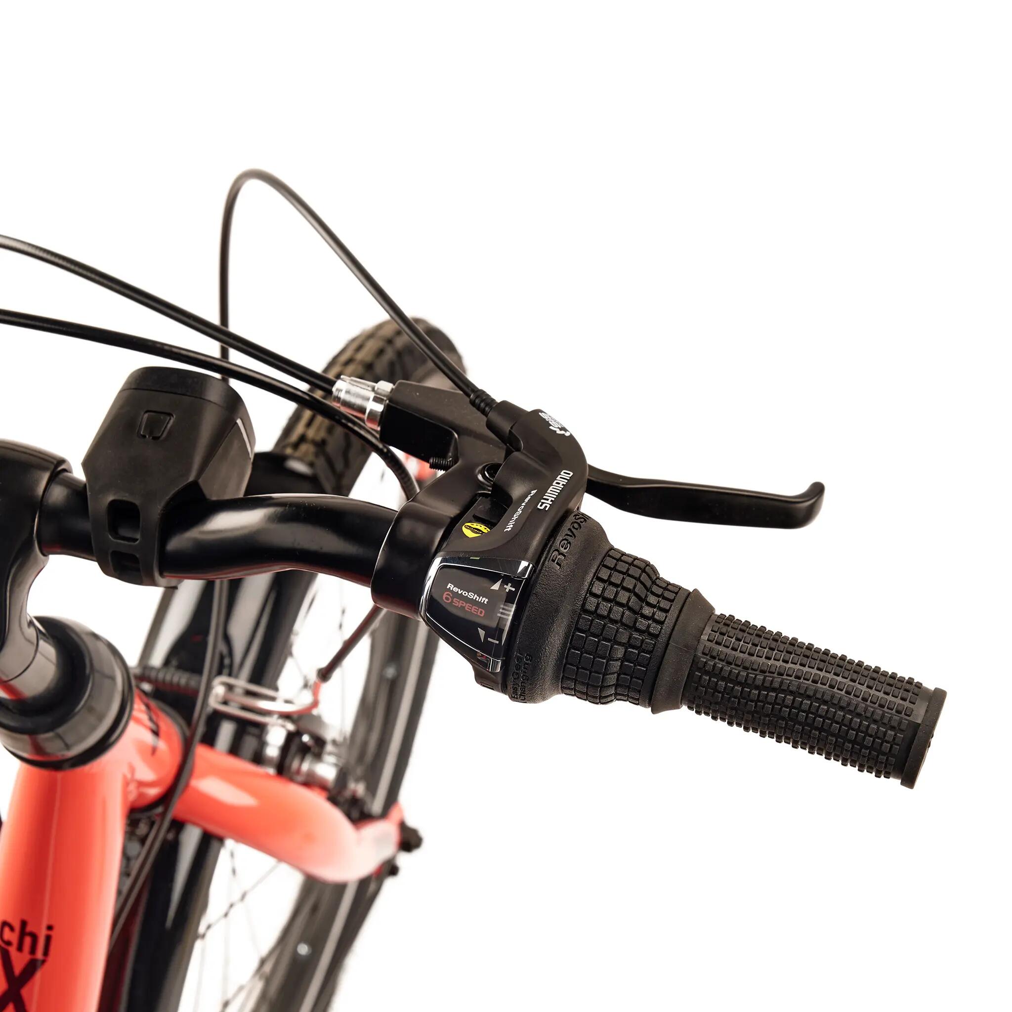 Kinderfiets voor meisjes SCOOL chiX K6 met 6 versnellingen en derailleur 5/7