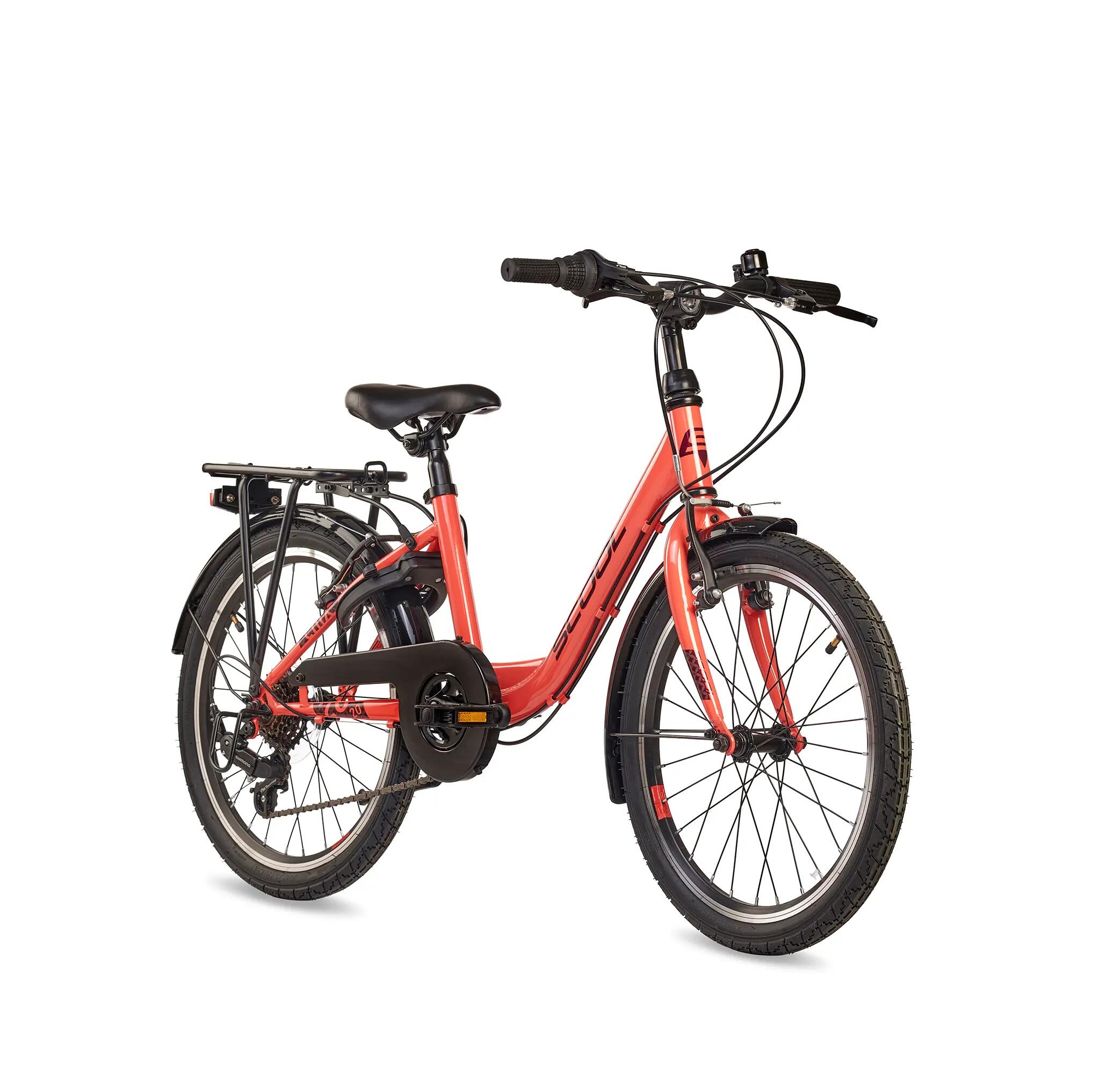 Kinderfiets voor meisjes SCOOL chiX K6 met 6 versnellingen en derailleur 2/7
