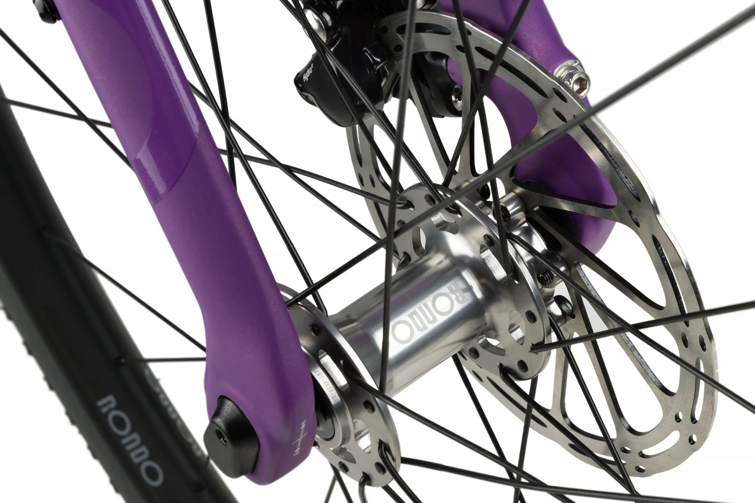 Rondo - Ruut CF2 Gravelbike - Silver/Purple 7/7