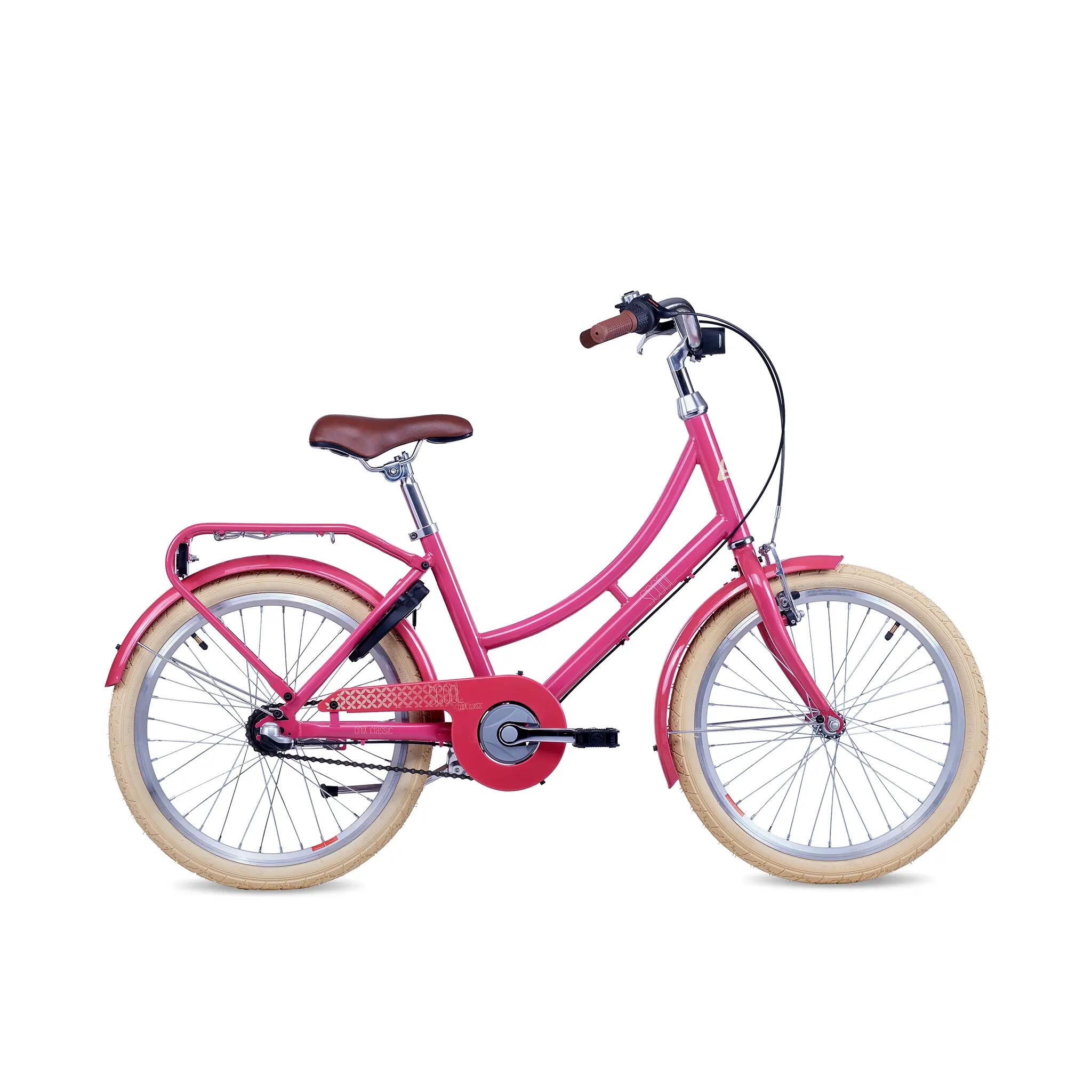 chiX classic, 20 Zoll Kinderfahrrad, 3-Gang, Braun, 115–130 cm, 6–9 Jahre 1/8