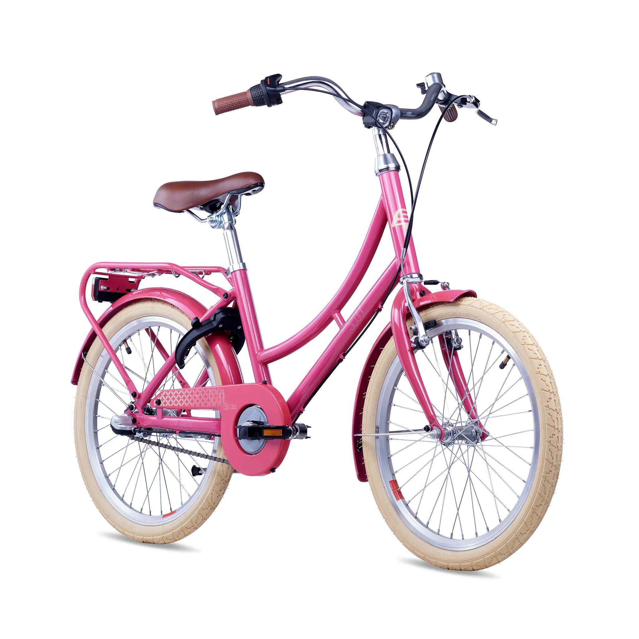 chiX classic, 20 Zoll Kinderfahrrad, 3-Gang, Braun, 115–130 cm, 6–9 Jahre 2/8