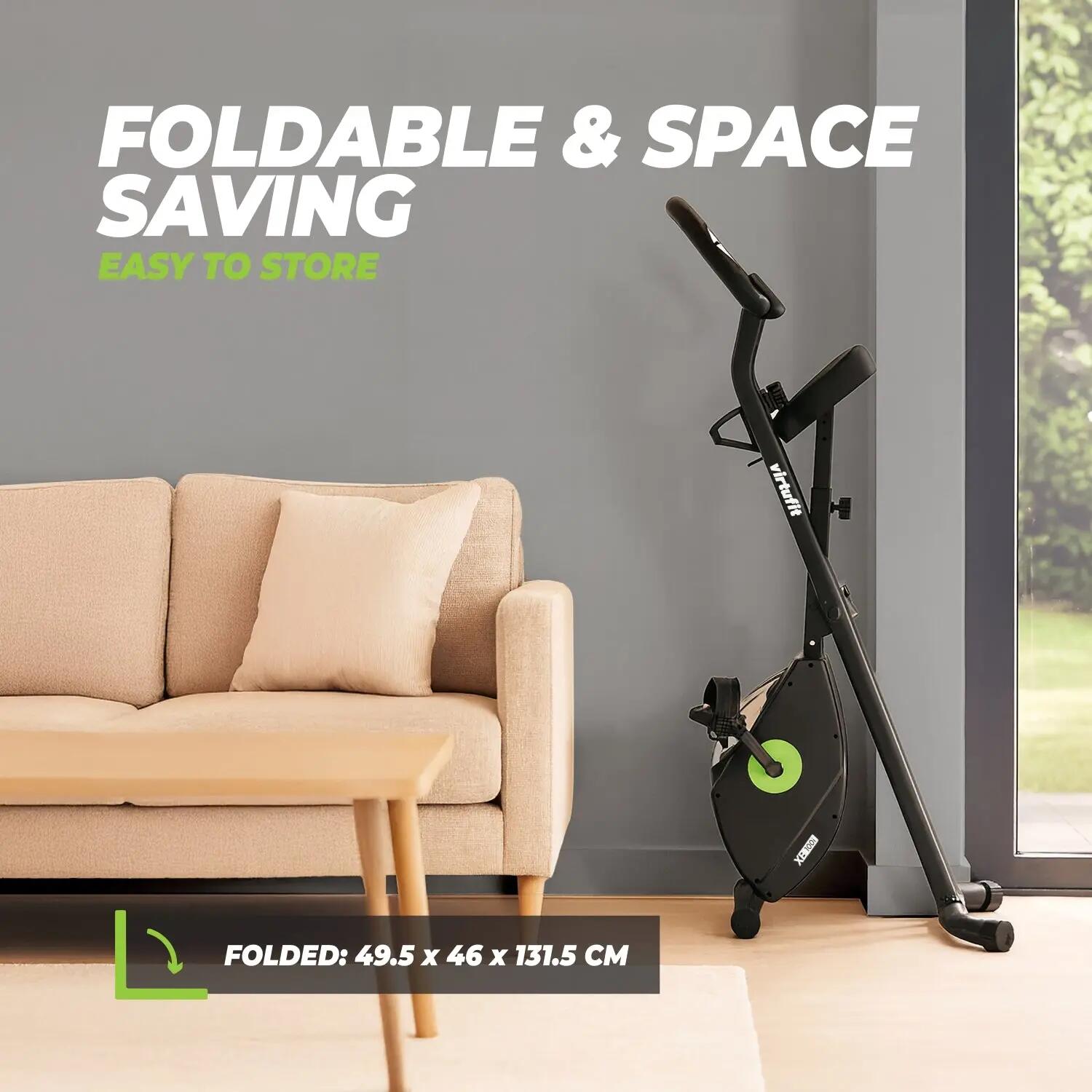 Vélo d'exercice pliable XB100i 5/8