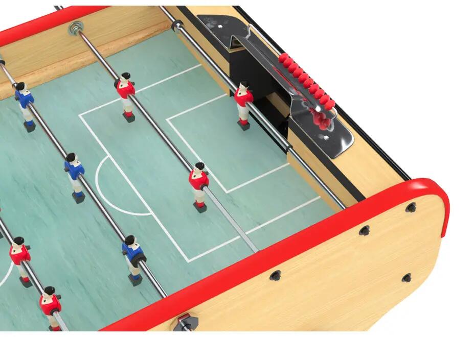 Calcio Balilla Bistrot Legno Chiaro con gettoniera 12/12
