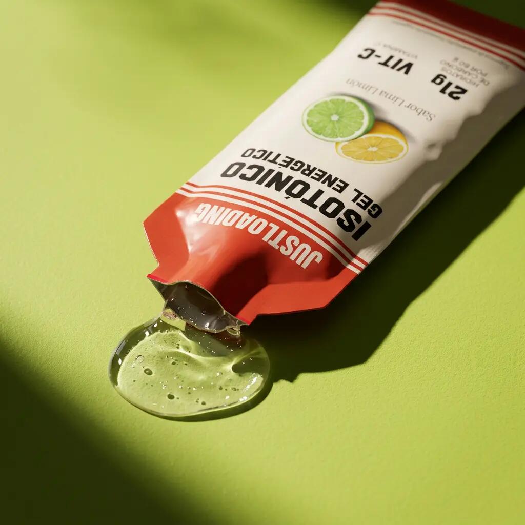 JUSTLOADING Gel isotónico lima-limón 63 g, 1 unds 2/3
