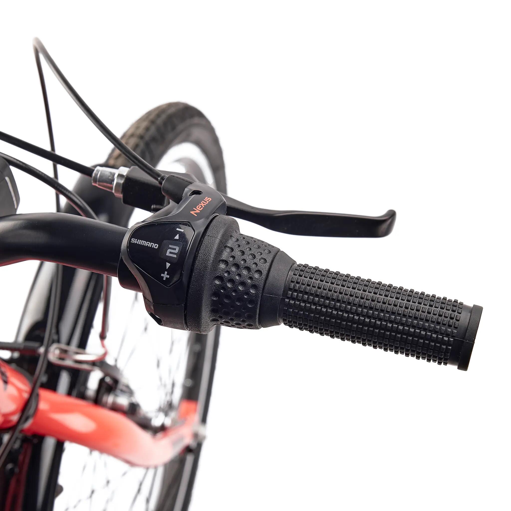 chiX, 24 Zoll Kinderfahrrad, 3-Gang, Koralle/Dunkelrot, 130–145 cm 5/8