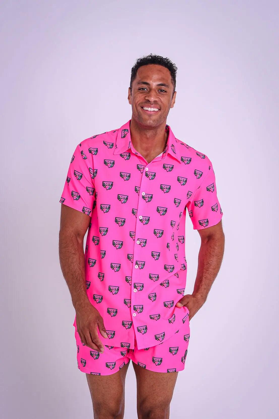 Baewatch Herren Kurzarmhemd 10/10