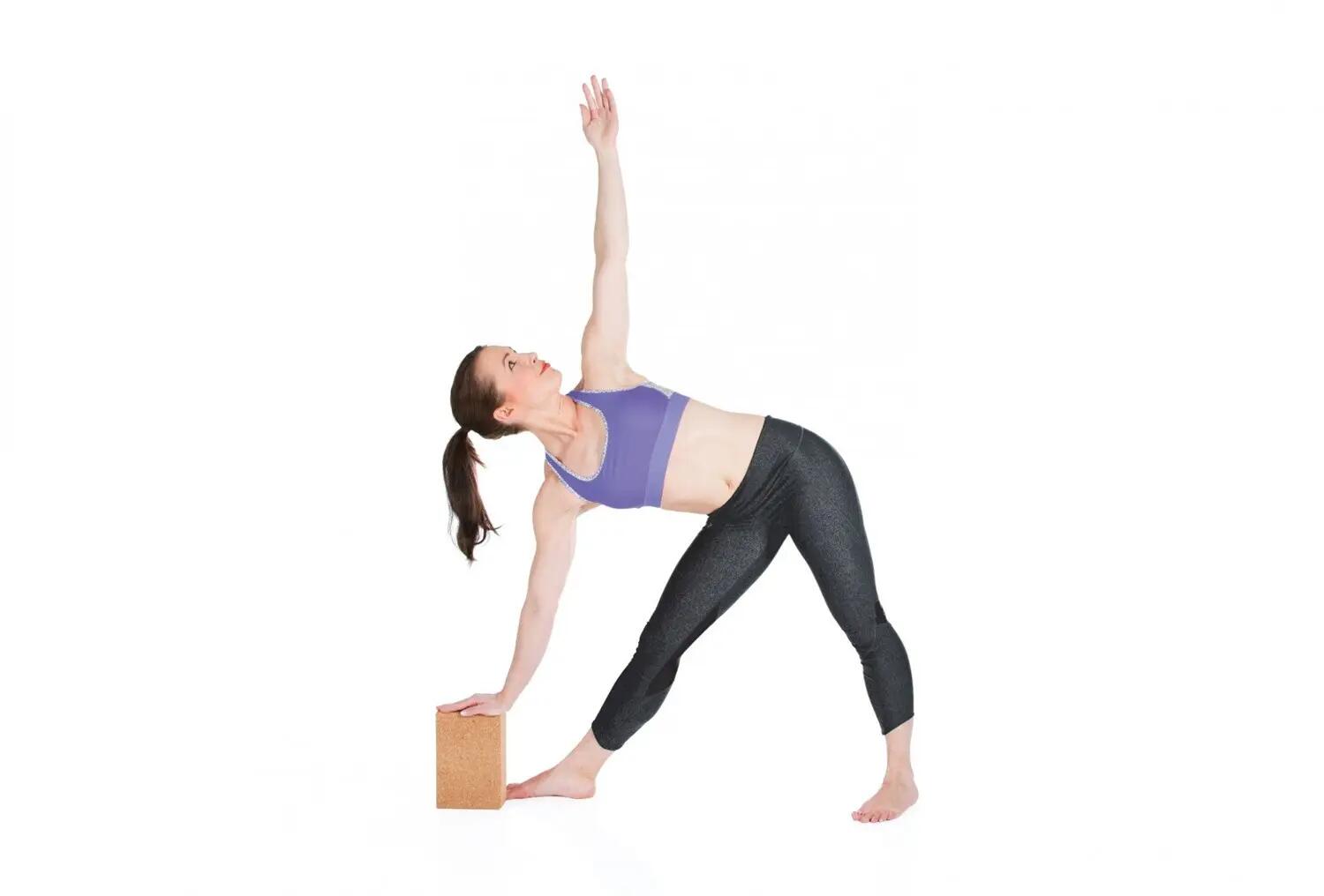 Active Yoga Block aus Kork 2/4