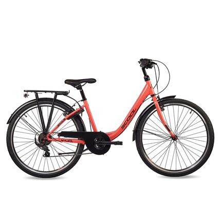 chiX, 20 Zoll Kinderfahrrad, 6-Gang, Rot/Weiß, 115–130 cm, 6–9 Jahre