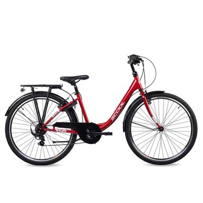 Kinderfiets voor meisjes scool chix k6 met 6 versnellingen en derailleur