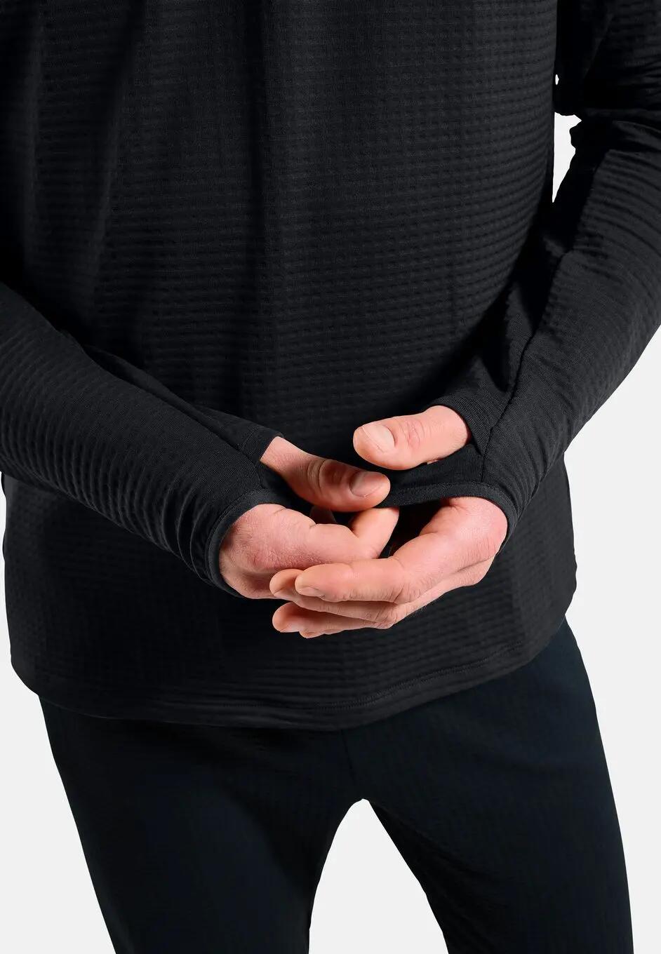 Odlo Essential Thermal T-shirt met lange mouwen, zwart, heren 4/6