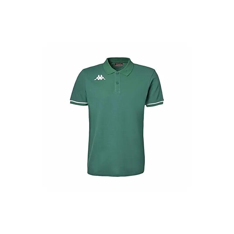 Polo shirts da uomo in cotone verde da palestra 5/6
