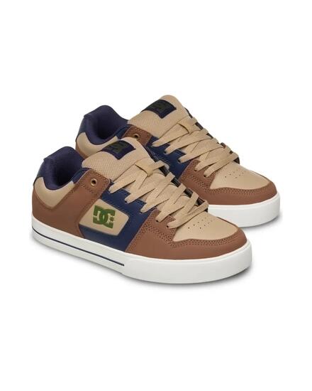 Chaussures en cuir PURE Marron Homme