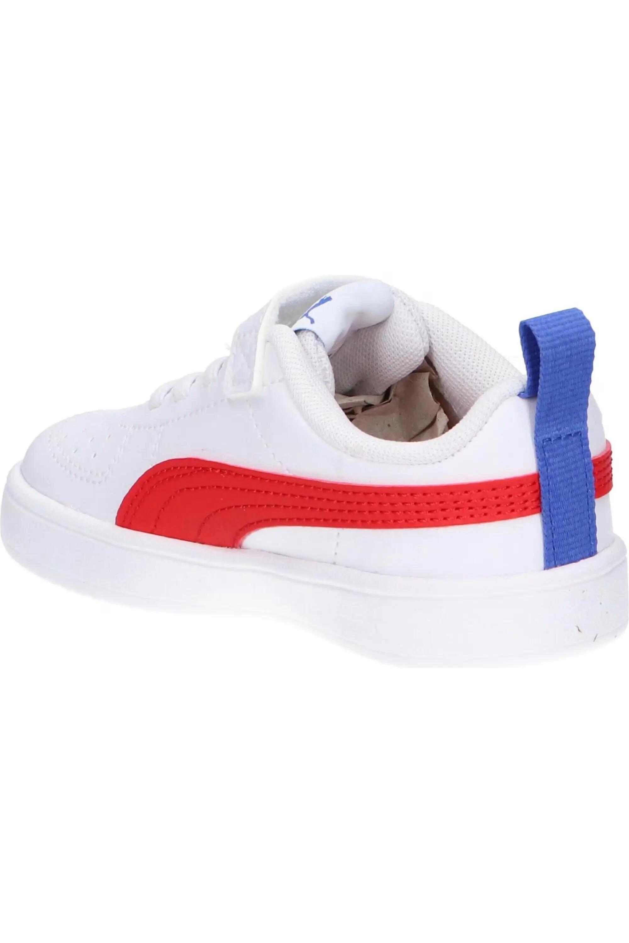 Sneaker "Rickie" Kinder Weiß/Rot 5/10