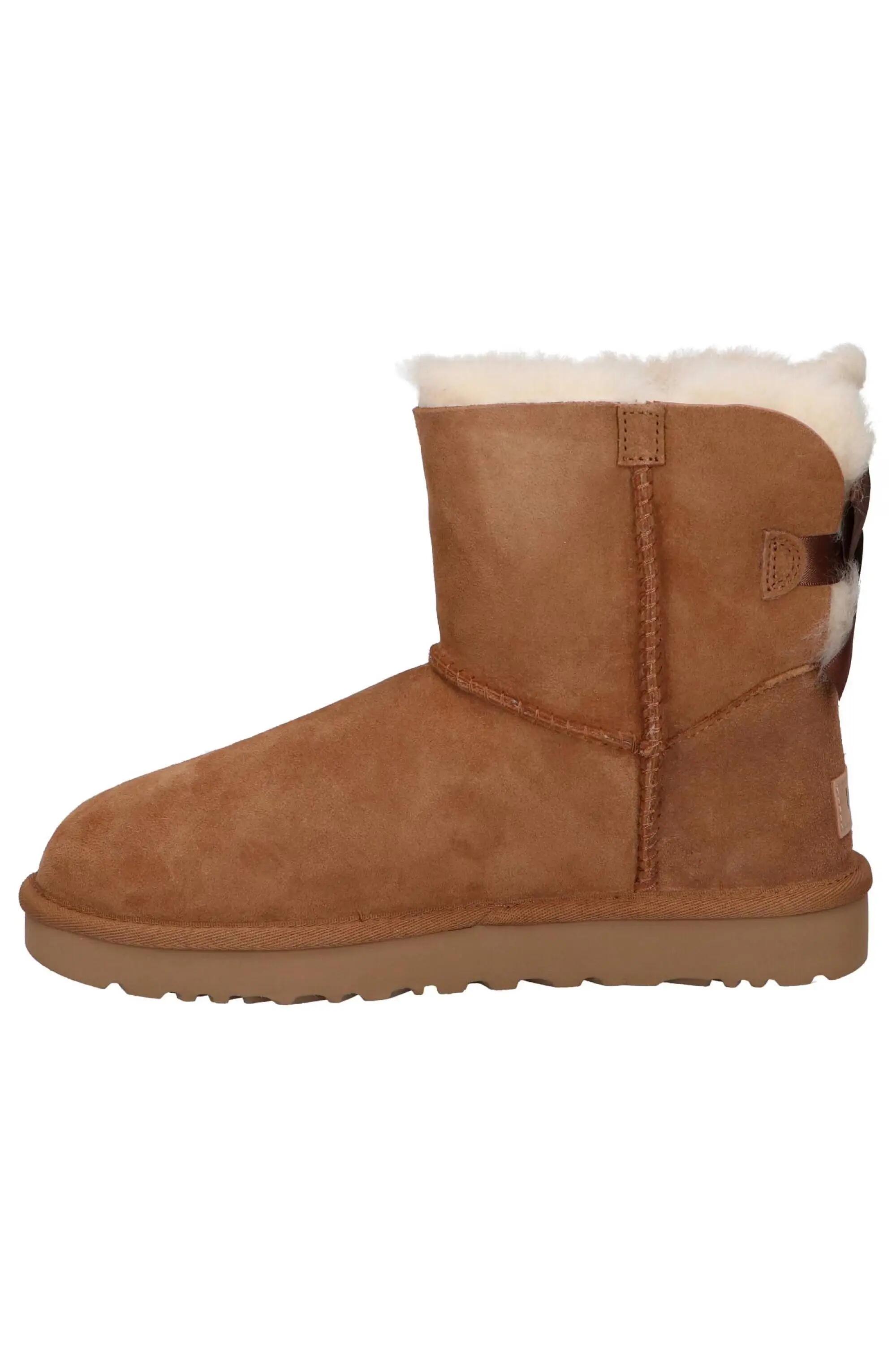 Buty damskie śniegowce UGG Mini Bailey Bow II - 1016501-CHE 4/6