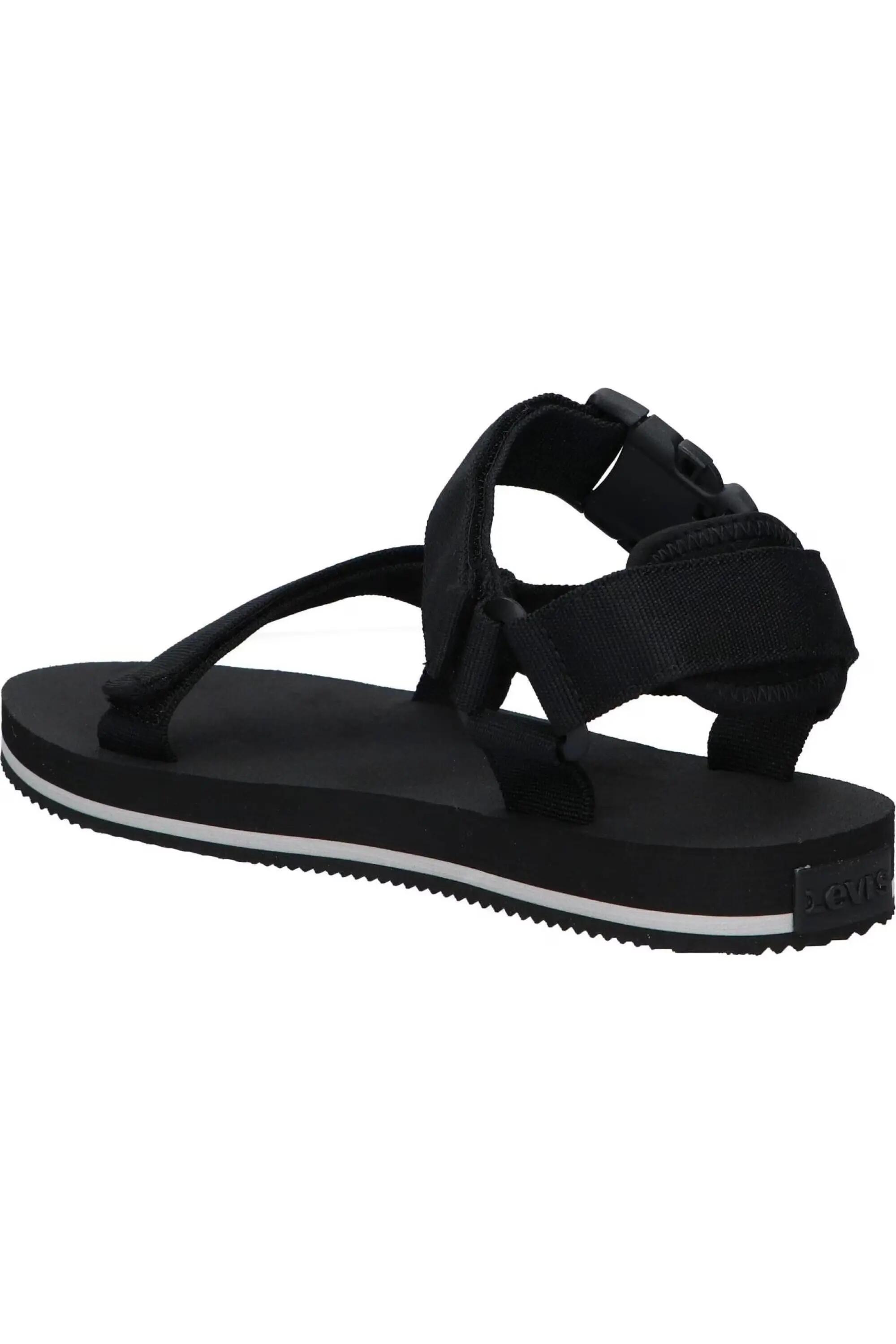 Sandalen Levi's met klittenbandsluiting, zwart 5/5