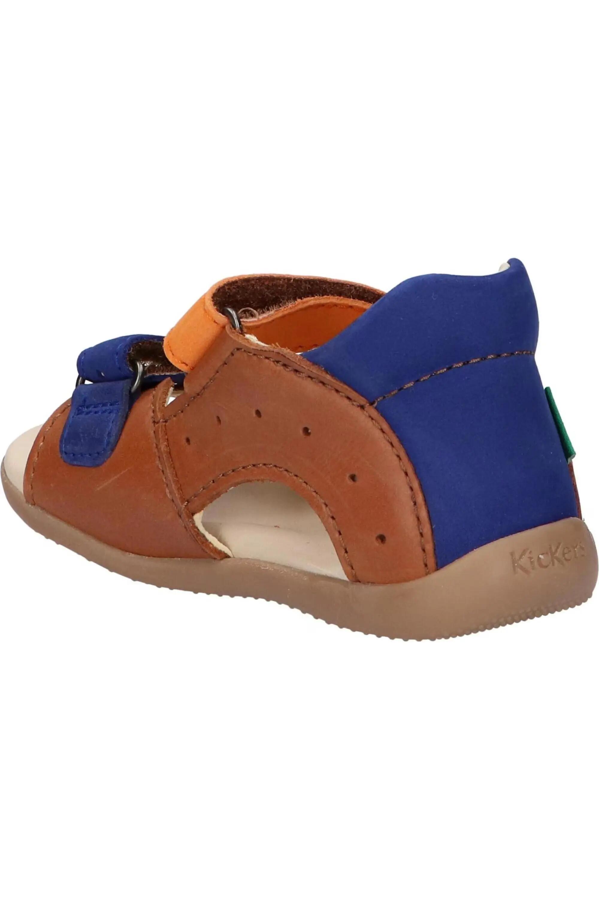Sandały dziecięce Kickers BOPING-2 CAMEL ORANGE BLEU 5/5