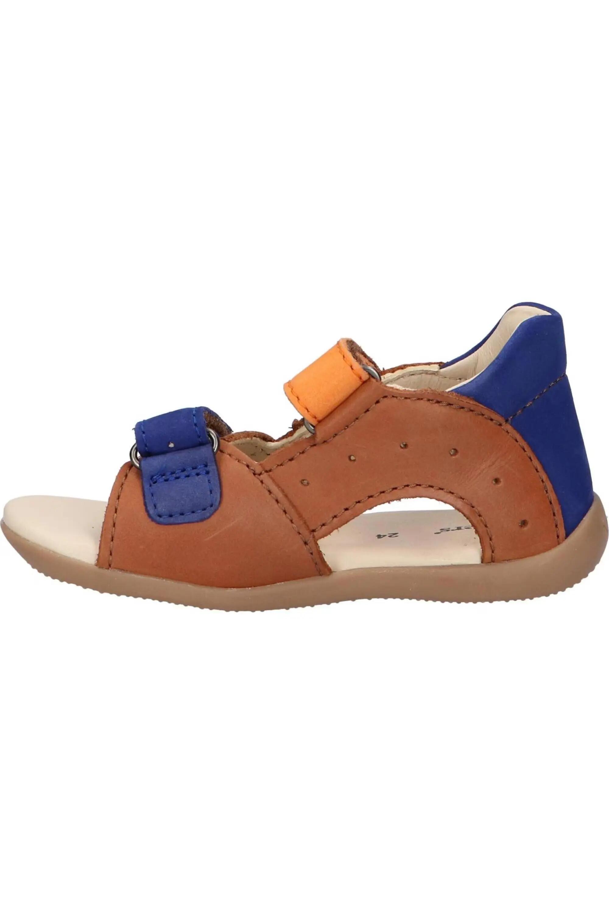 Sandały dziecięce Kickers BOPING-2 CAMEL ORANGE BLEU 4/5