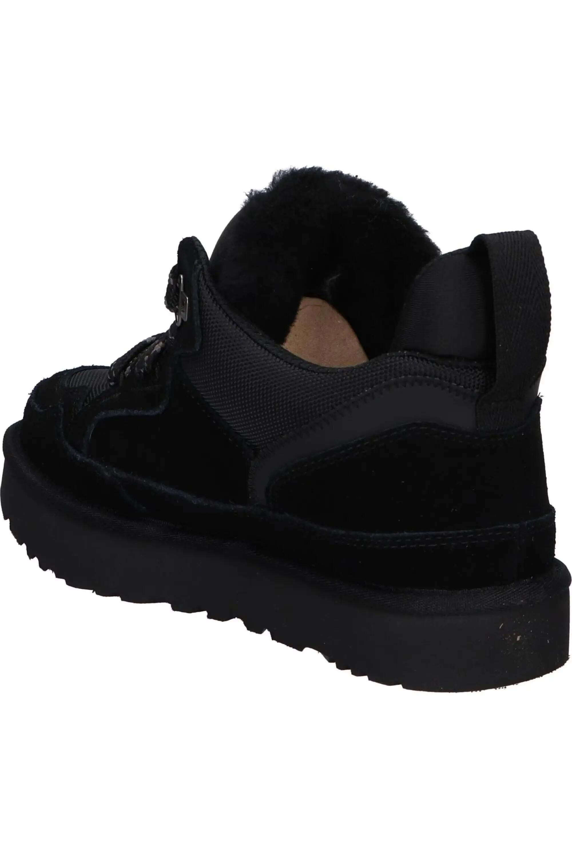 schoenen - outdoor - heren - Lowmel - waterdicht, gevoerd met wol - zwart 5/5