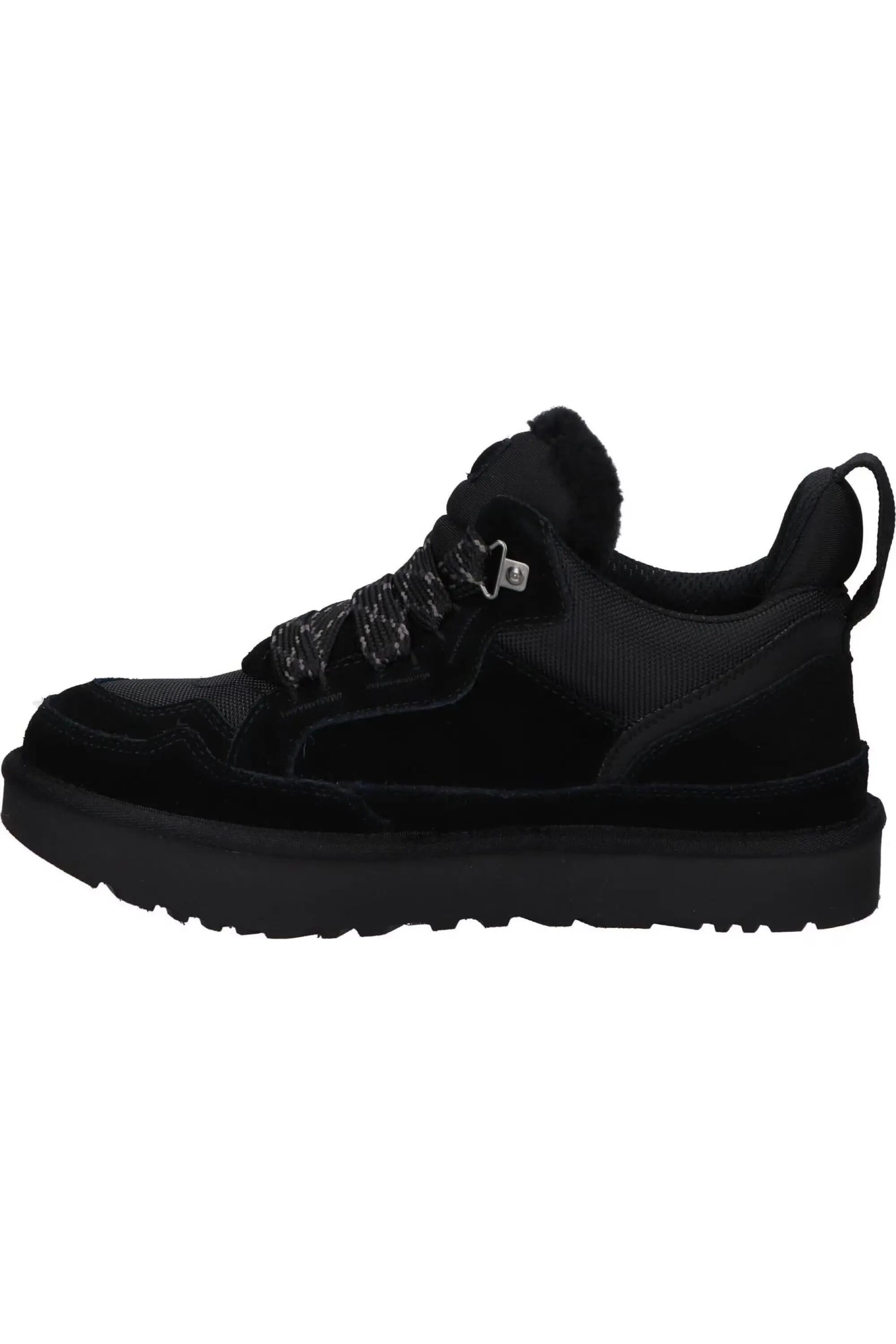 schoenen - outdoor - heren - Lowmel - waterdicht, gevoerd met wol - zwart 4/5