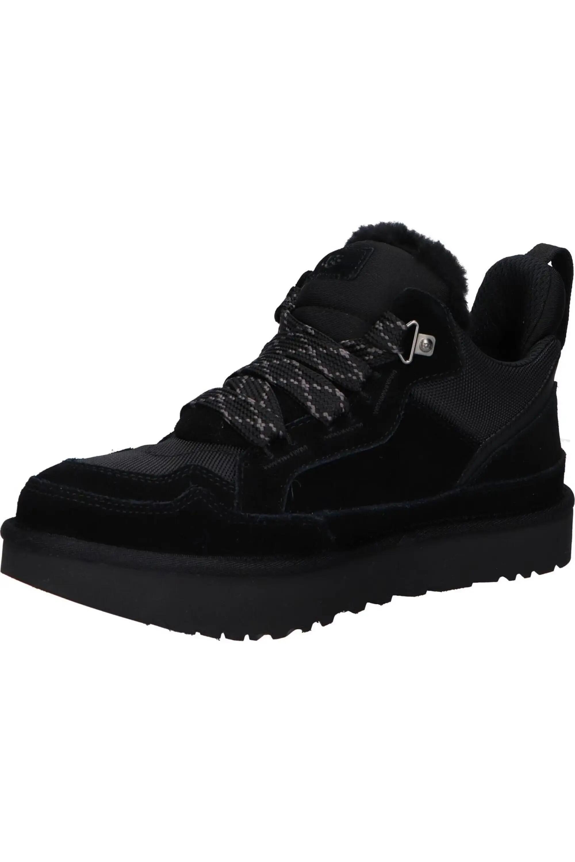 schoenen - outdoor - heren - Lowmel - waterdicht, gevoerd met wol - zwart 3/5