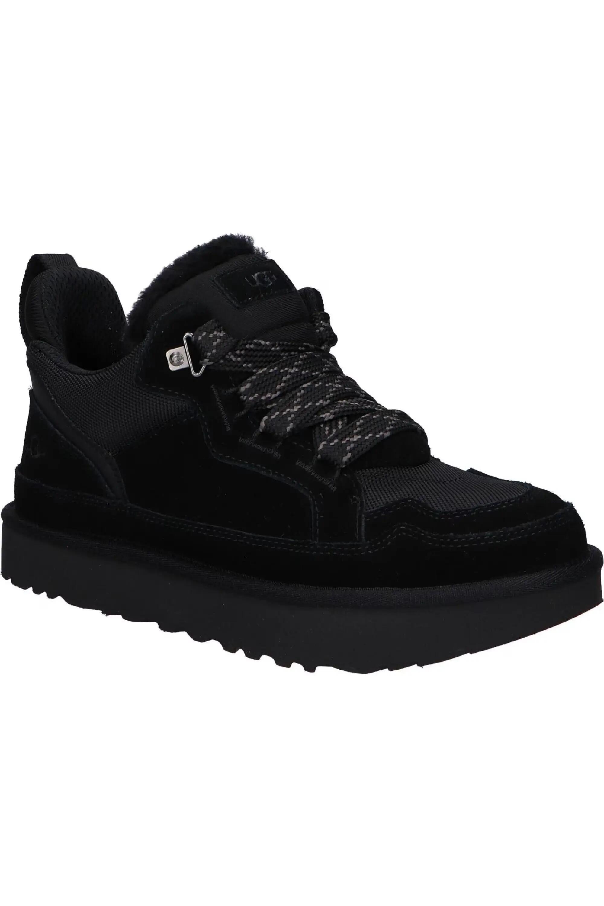 schoenen - outdoor - heren - Lowmel - waterdicht, gevoerd met wol - zwart 2/5