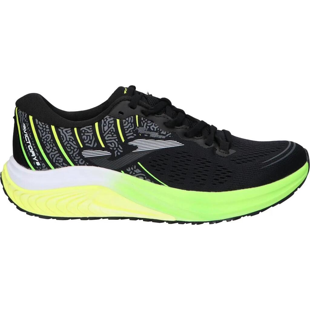 Zapatillas Running Hombre Joma Victory 2501 Negro Resistentes-RVICTS2501