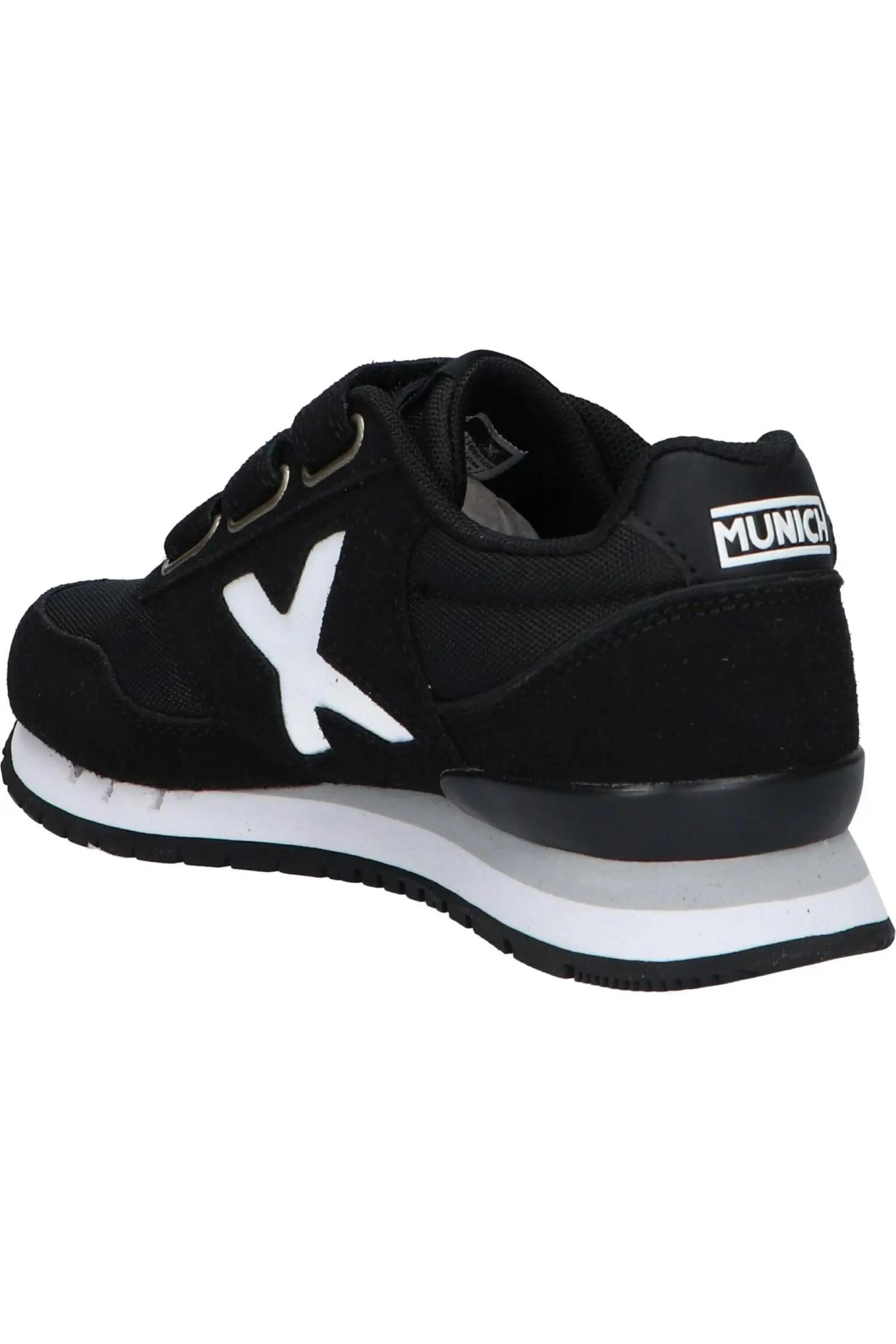 Munich Dash Kid VCO Black Children's Sneakers. 5/5