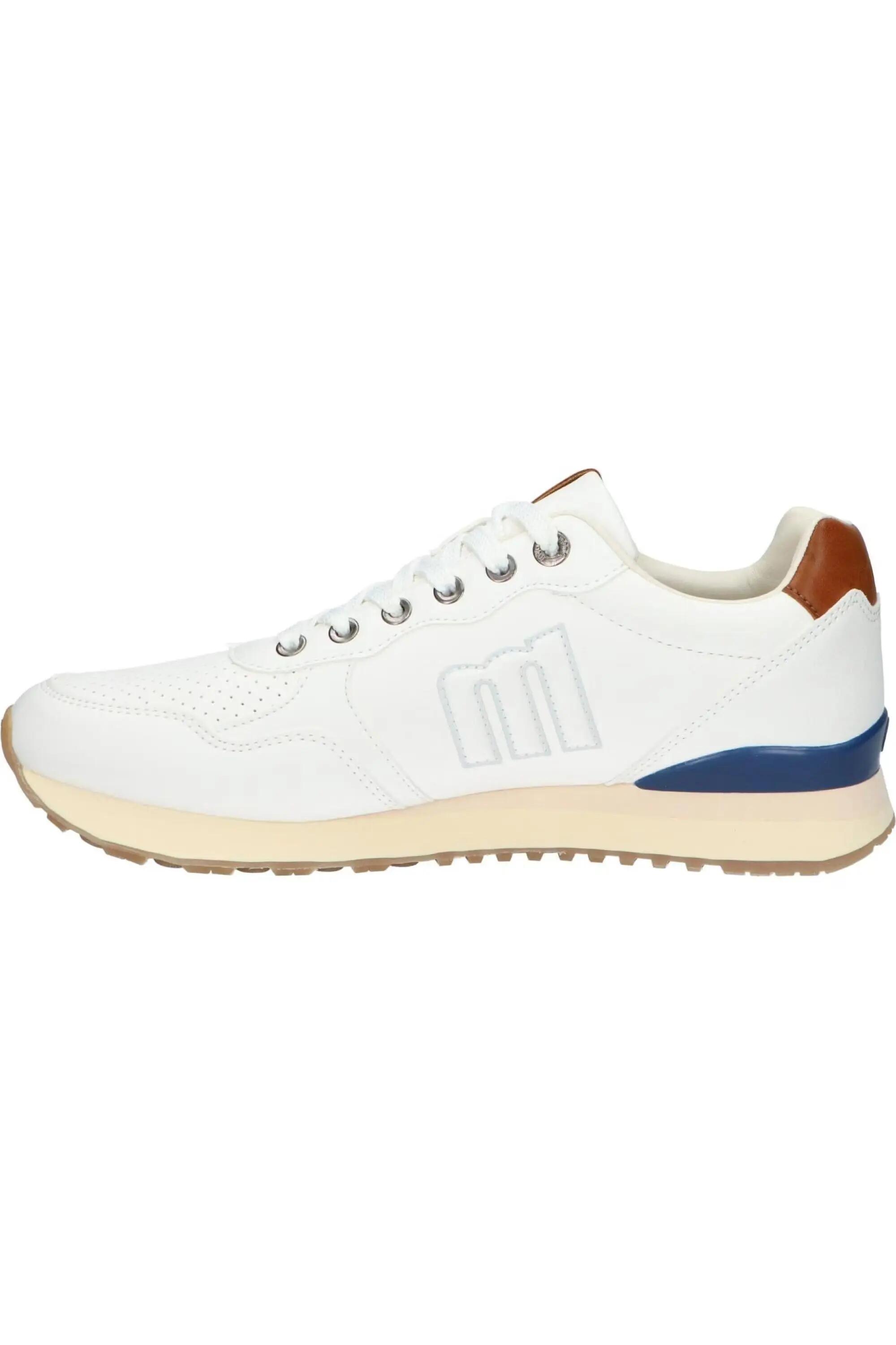Zapatillas Hombre Mustang Porland Classic Blanco 4/6