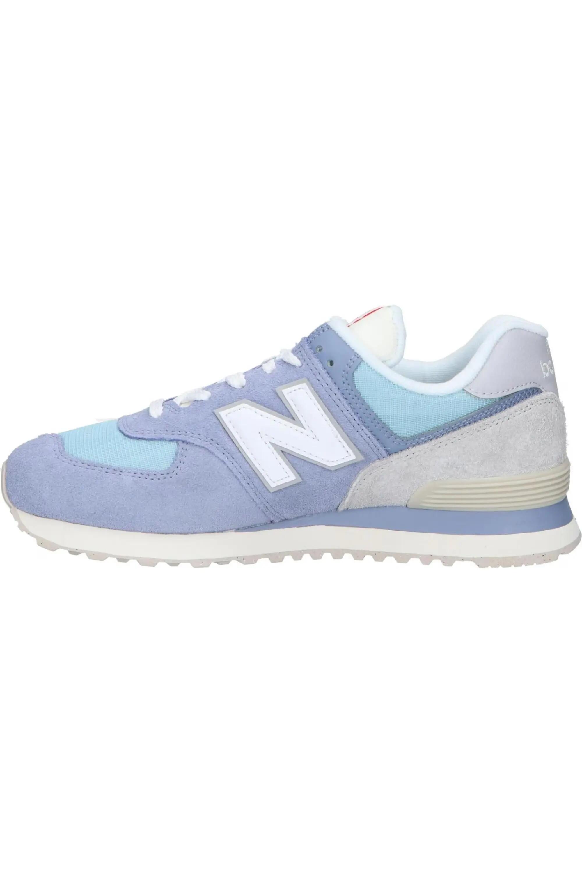 Baskets New Balance U574BLG violet / bleu lagon 4/5