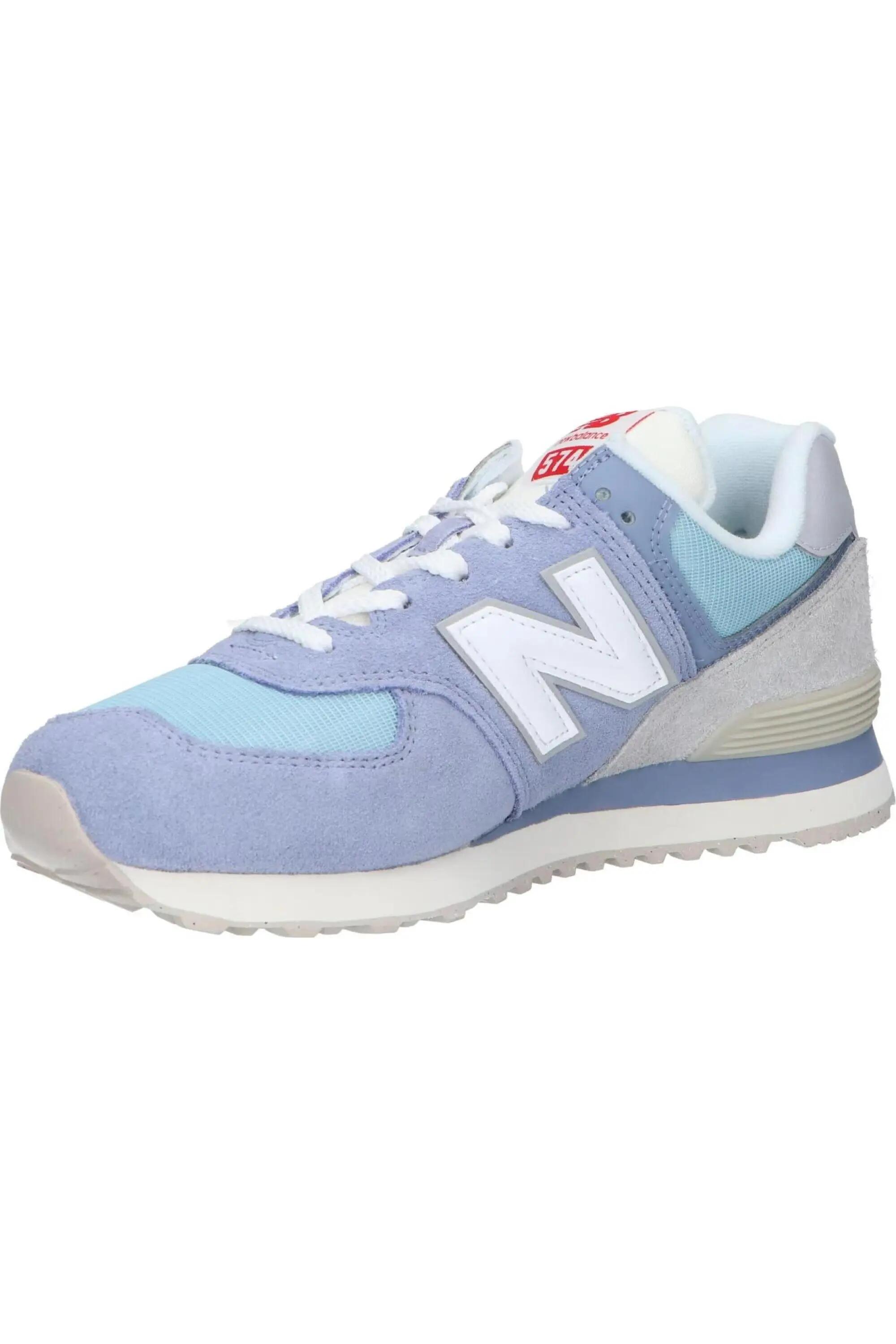 Baskets New Balance U574BLG violet / bleu lagon 3/5